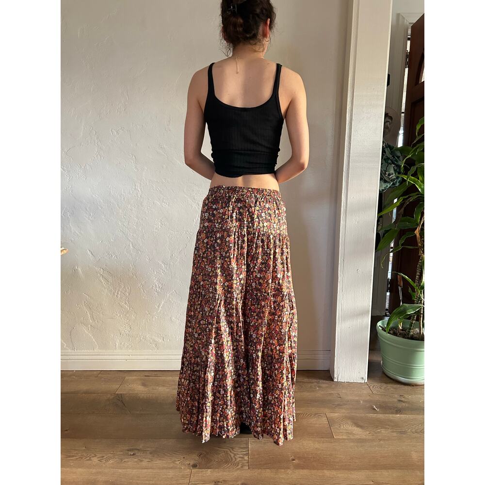 Vintage Floral Serengeti Maxi Skirt - Picture 2 of 6